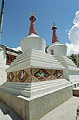 Ladakh - chrtens at Sankar Gompa (Leh)